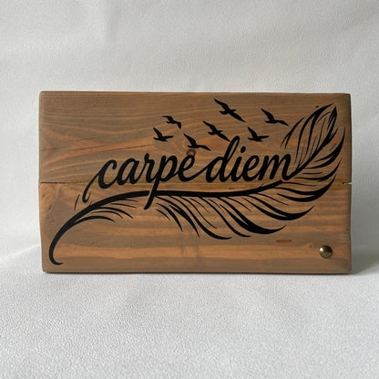 Pancarte en bois - CARPE DIEM